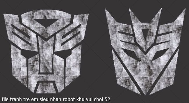 file tranh tre em sieu nhan robot khu vui choi 52